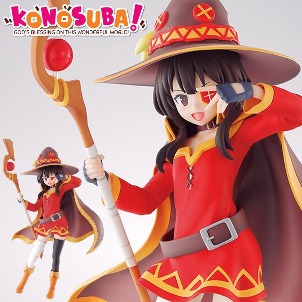 พร้อมส่ง Figure ฟิกเกอร์ Model โมเดล KonoSuba The Movie  เดอะ มูฟวี่ ตำนานสีชาด Megumin เมงุมิน