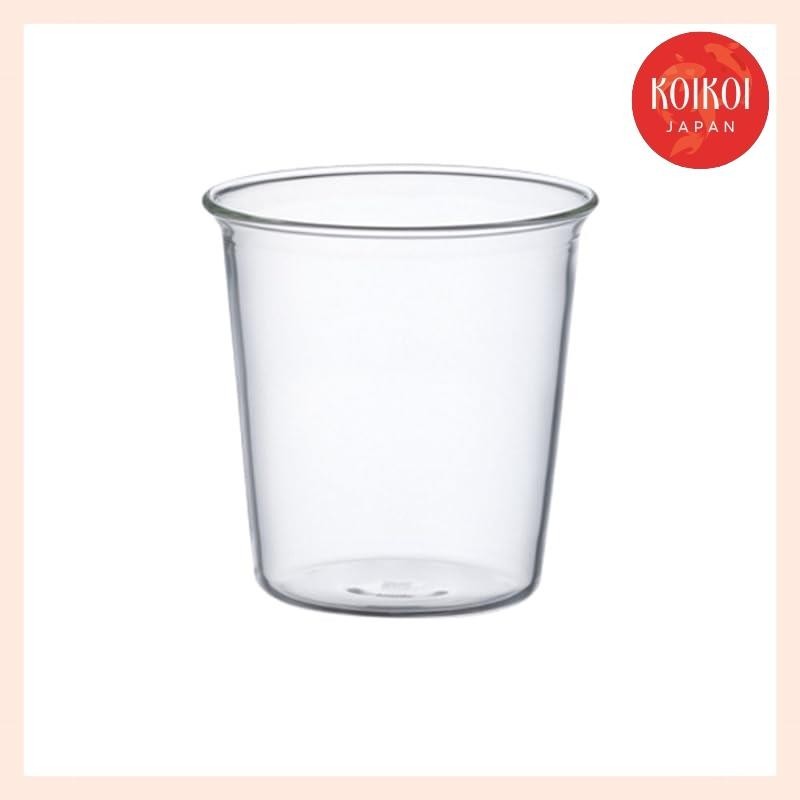KINTO CAST Water Glass 250ml Heat-resistant glass Microwave and dishwasher safe 8430