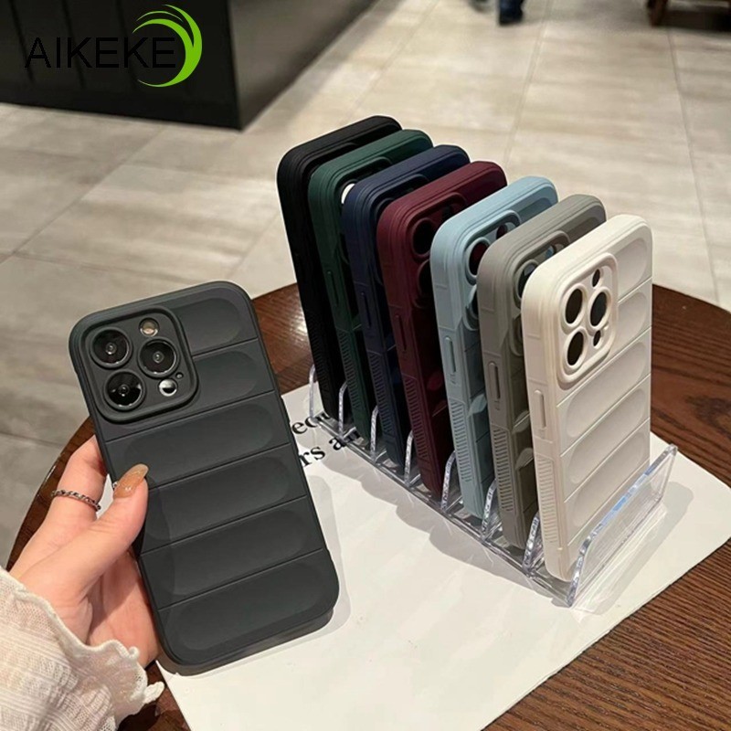 สําหรับ OPPO A79 A38 A18 A78 4G A58 4G A57 4G A77 4G A77S A17K A57E A57S A96 A76 โทรศัพท ์ ซิลิโคนนุ ่ มถุงลมนิรภัย Shock-ดูดซับ Anti-fingerprint ลื ่ น Anti-fall กลับฝาครอบ