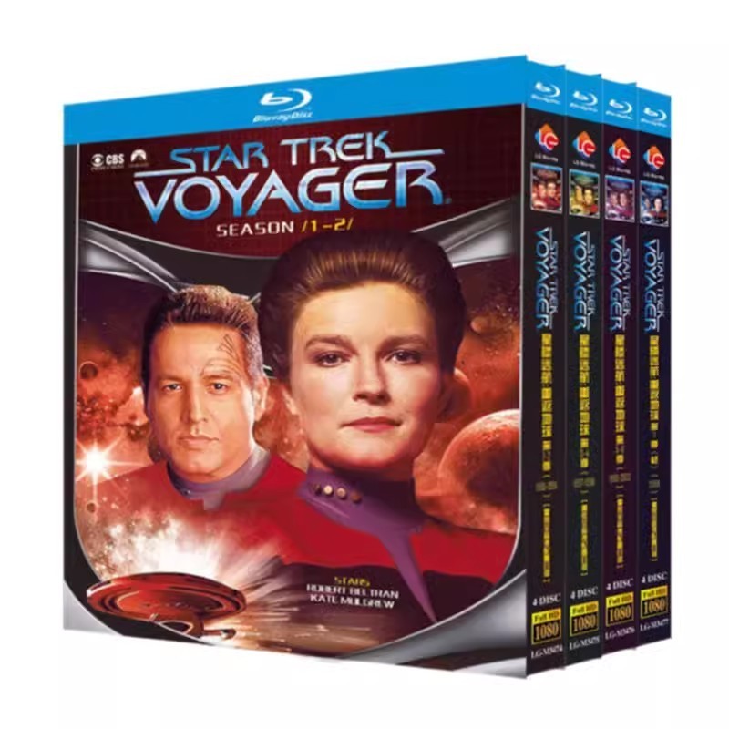 แผ ่ นดิสก ์ Blu-ray American Series Star Trek ซีซั ่ น 1-7 16BD G07
