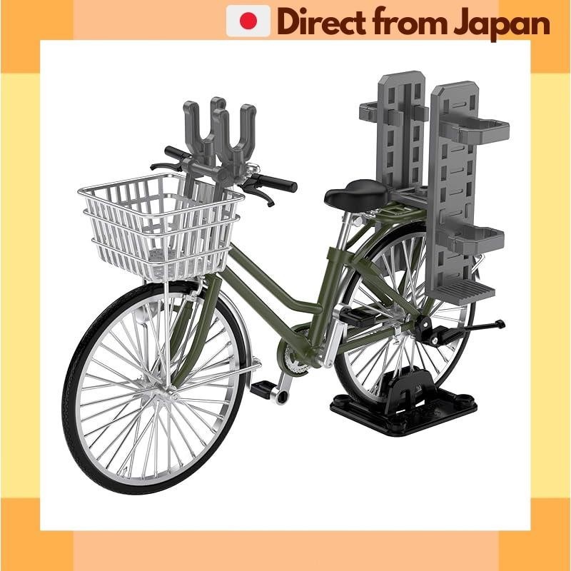 TOMYTEC Little Armory 1/12 LM007 School Bicycle for Designated Defense School Olive Drab: Automatic Firearm Carrier Painted 312178 [Direct from Japan]
