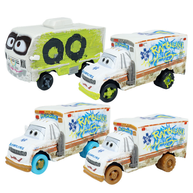 Pixar Cars 1 กล ่ อง 55 The thunder valleycrash Dr. ของเล ่ นรถ diecast Arvy Alloy