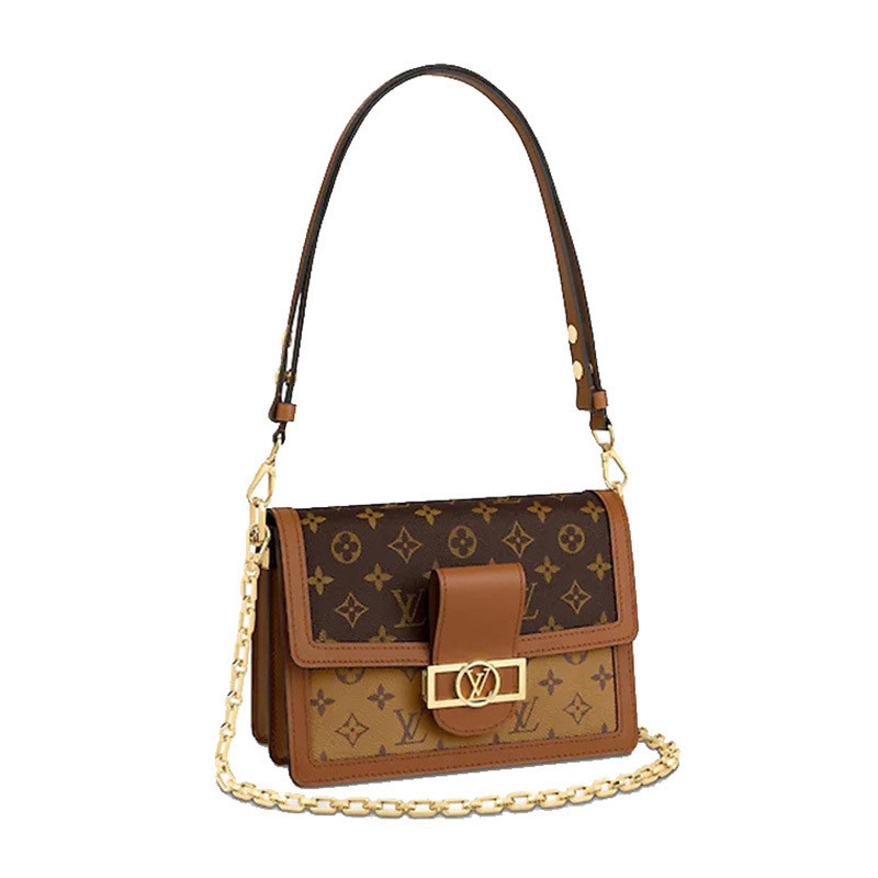 LV/Louis Vuitton Women's Bag Large DAUPHINE Daphne Handbag M45958