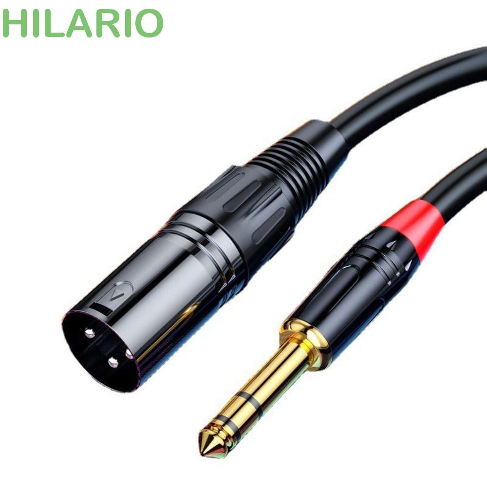 Hilario Jack 6.5 Balanced สายไมโครโฟน, เสียง XLR 6.5 มม. สาย XLR Aux, Mame To Male/Female Audio Transmission ความเข้ากันได้กว้าง 6.5 มม. XLR ไมโครโฟนสายสัญญาณเสียง