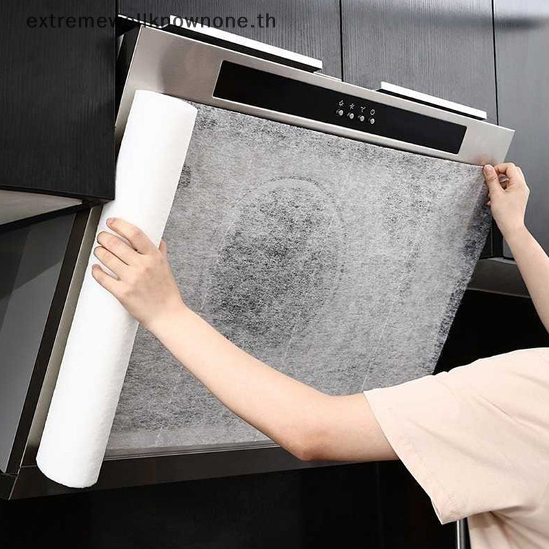 Ewth เครื ่ องดูดควันจาระบีกระดาษกรองน ้ ํามันดูดซับสิ ่ งสกปรก Stopper ห ้ องครัวบ ้ านไม ่ ทอ EWTH