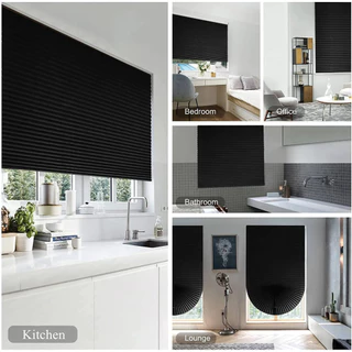 【จัดส่งจากกรุงเทพ】ม่าน ม่านพับ ม่านม้วน มู่ลี่หน้าต่าง Window Blinds สําหรับตกแต่งบ้าน พร้อมใช้ ไม่ต้องเจาะ ม่านกันแสง