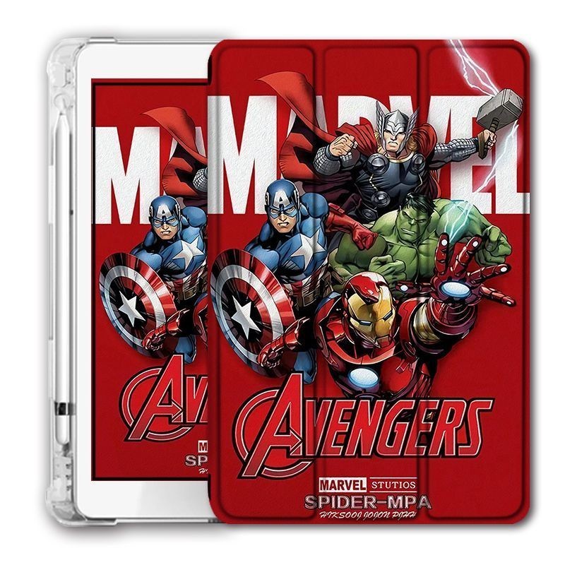 เคส iron Man iPad air4/5 mini4/5/6 เคส marvel iPad gen5/6/7/8/9 เคส iPad 2022 gen10 pro11 pro12.9 20