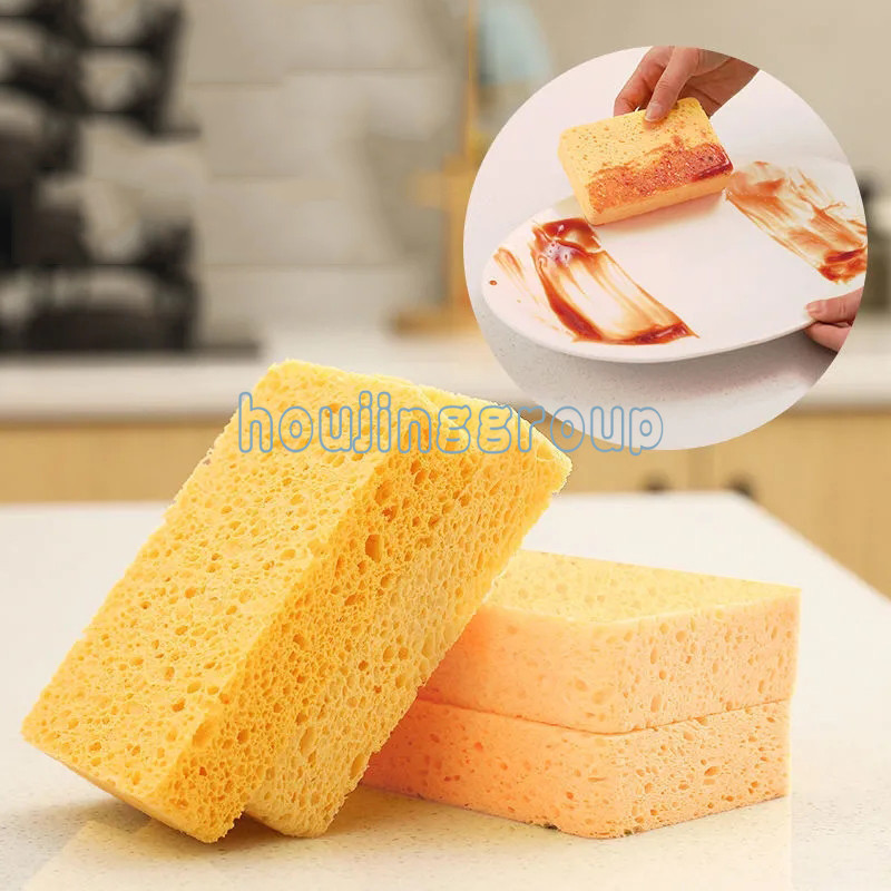 1pcs เยื ่ อไม ้ ฟองน ้ ําล ้ างจานดูดซับ Pad ผ ้ าเช ็ ดจานในครัวเรือนเครื ่ องมือทําความสะอาดห ้ องครัว