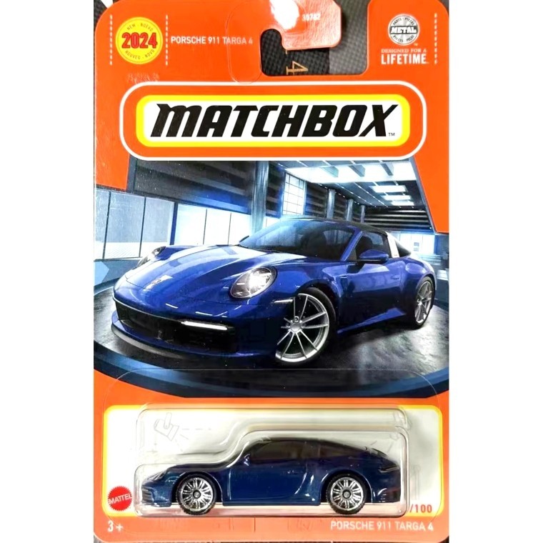 Matchbox Matchbox PORSCHE 911 Supercar/Blue PORSCHE 911 TARGA 60 24D