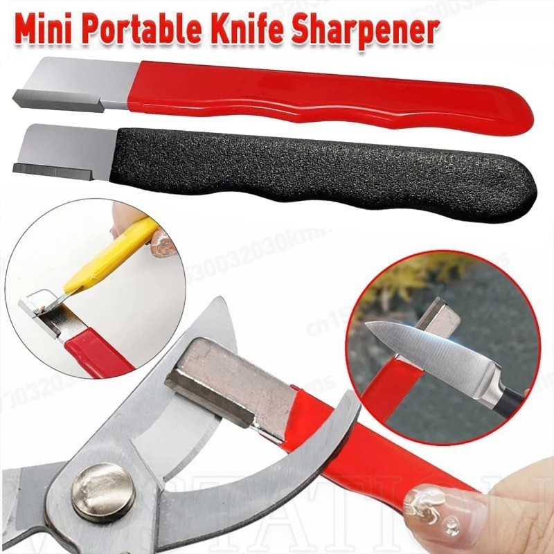 เครื่องลับกรรไกรแบบพกพาขนาดเล็ก-หินลับมีดตัดแต่งกิ่ง-มัลติฟังก์ชั่น,มือถือ,สปีดี้-สําหรับห้องครัวเครื่องตัดและกรรไกร-สวนเครื่องมือฆ่