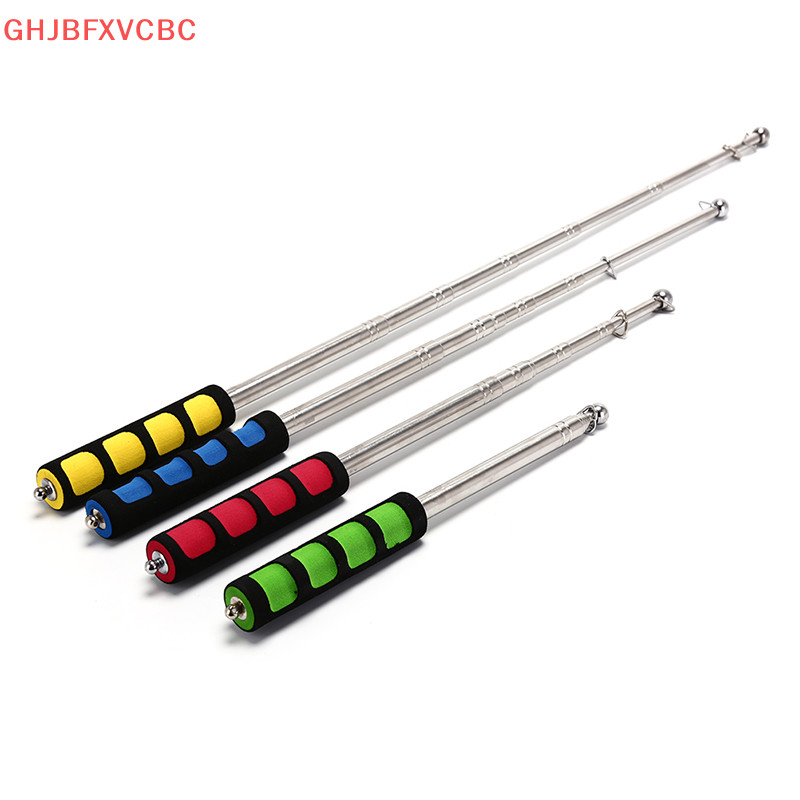 Zhechuiaa.th 1.2M เสาธงแบบพกพา Telescopic Flag มือถือเสาเครื ่ องมือสําหรับธง Windsocks ราคาใหม ่