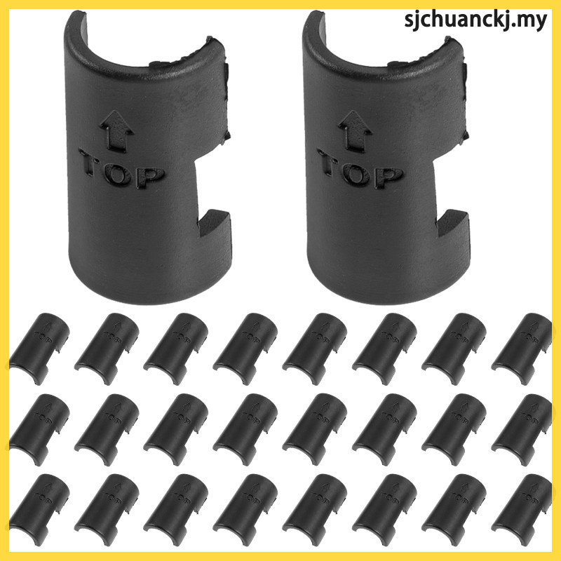 ชิ้น Shelving Rack ชั้นวางลวดเปลี่ยนคลิป 13 มม.โพสต์อุปกรณ์เสริม Fixing พลาสติกล็อคเปลี่ยน sjchuanckj