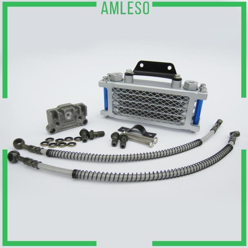 [ Amleso ] ชุดน ้ ํามันเครื ่ องอลูมิเนียมสําหรับจักรยานสกปรก 125cc 140cc