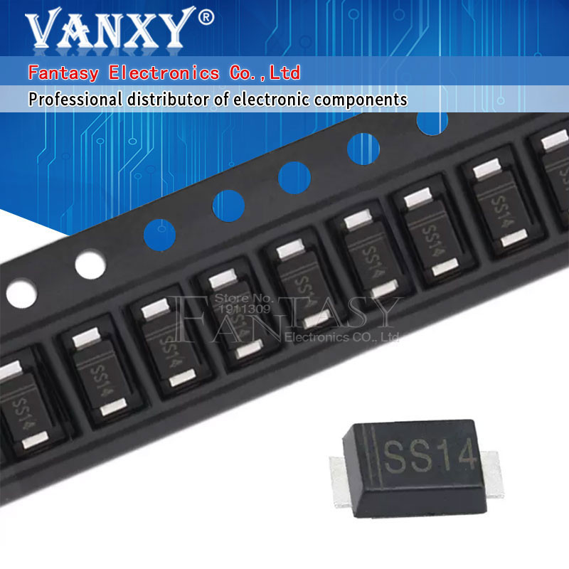 50 ชิ ้ น SS54F SS34F SS24F SS14F SMAF Ultra-thin Patch Schottky ไดโอด