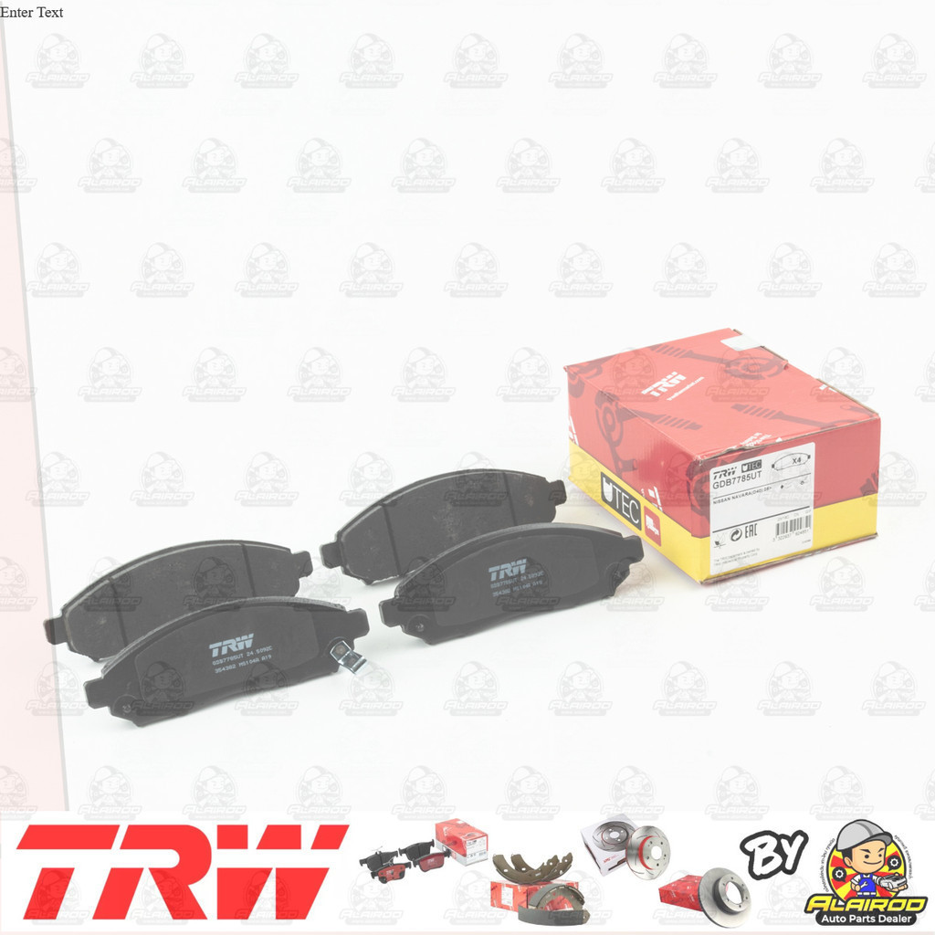 TRW ATEC ผ้าเบรคหน้า Nissan Navara(D40) 2WD,4WD,CALIBRE ปี 2006-2014 GDB 7785 AT