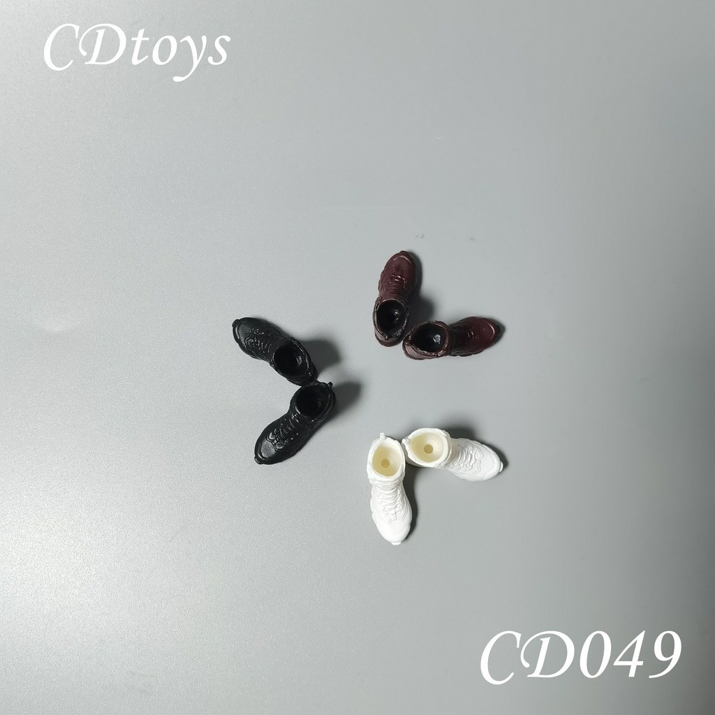 คลังสินค ้ าพร ้ อม cdtoys CD049 1/12 Soldier Solid Sports Shoes Running Shoes Model เหมาะสําหรับ 1/12 Body - รูปที่ 4
