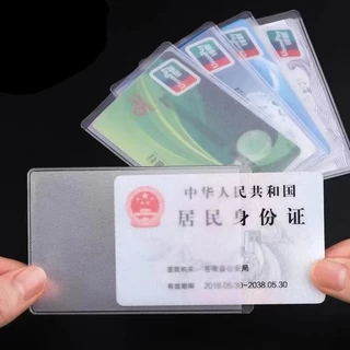 ซองใสใส่บัตร atm บัตรประชาชน กระเป๋าใส่บัตร ป้องกันรอยขีดข่วน การเสื่อมสภาพของบัตร