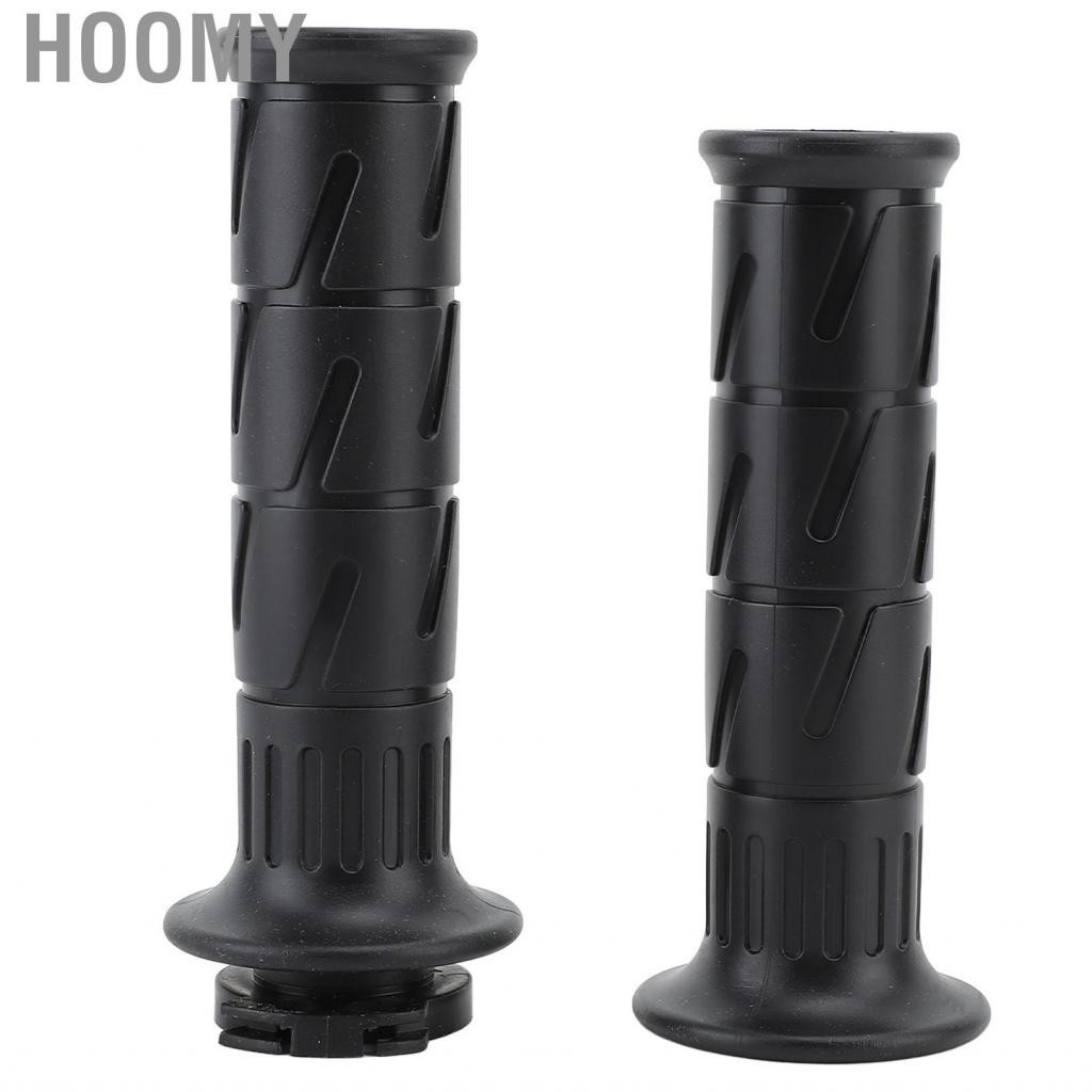 Hoomy Motorcycle Throttle Grip  1 Pair Promote Control Hand Cool for Bike