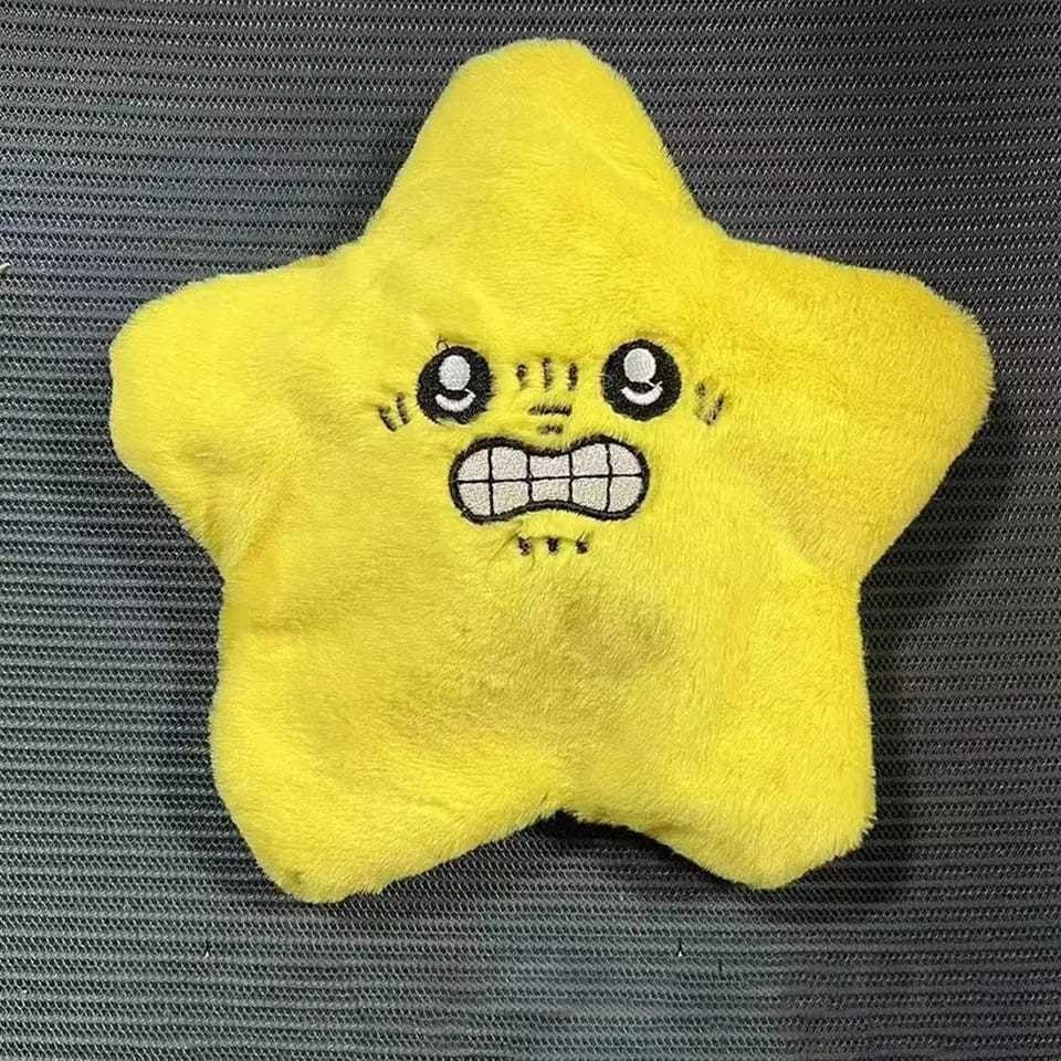 GANTUNGAN Chikawa การ์ตูนอะนิเมะย้าย Chikawa Star ตุ๊กตาของเล่น Led Star ที่แขวนกระเป๋า