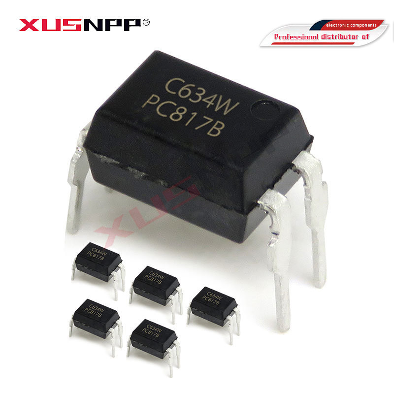 100PCS PC817B DIP-4 PC817-B DIP PC817 B PC817C C PC817A SOP-4 ส่วนประกอบอิเล็กทรอนิกส์