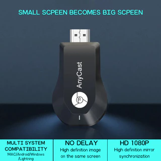 Anycast รุ่นใหม่ล่าสุด hdmi ไร้สาย นำภาพมือถือขึ้นจอผ่าน Wifi Android อุปกรณ์เชื่อมต่อมือถือไปทีวี WIFI Display HDTV