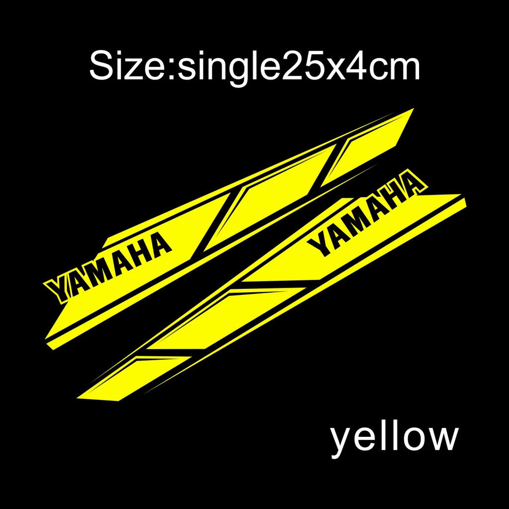 ไวนิล Yamaha สติกเกอร์โลโก้รถจักรยานยนต์ Decal Yzf R1 R3 R6 Nmax Xmax Tmax Fz1 Fz6 FZ8 Body กันน้ําสติกเกอร์สะท้อนแสง - รูปที่ 7