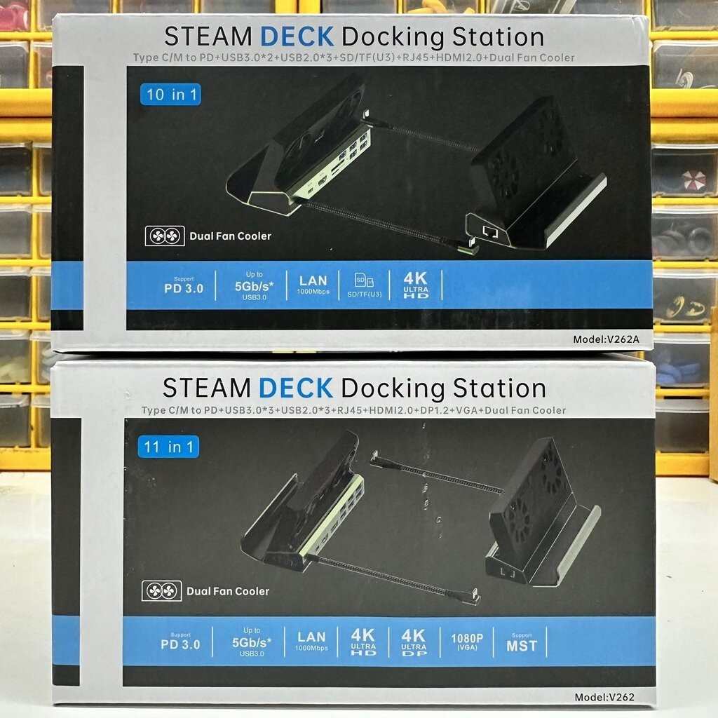 YCE Docking Station for RogAlly AllyX Turbo 30w SteamDeck LegionGo