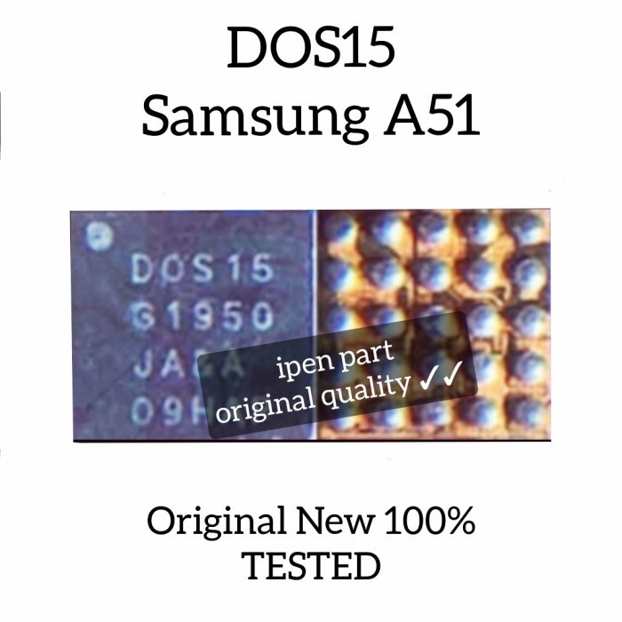 EC99 Ic โคมไฟ D0s15 Samsung A51 Dos15 ไฟแสดงผลทดสอบใหม่ของแท้