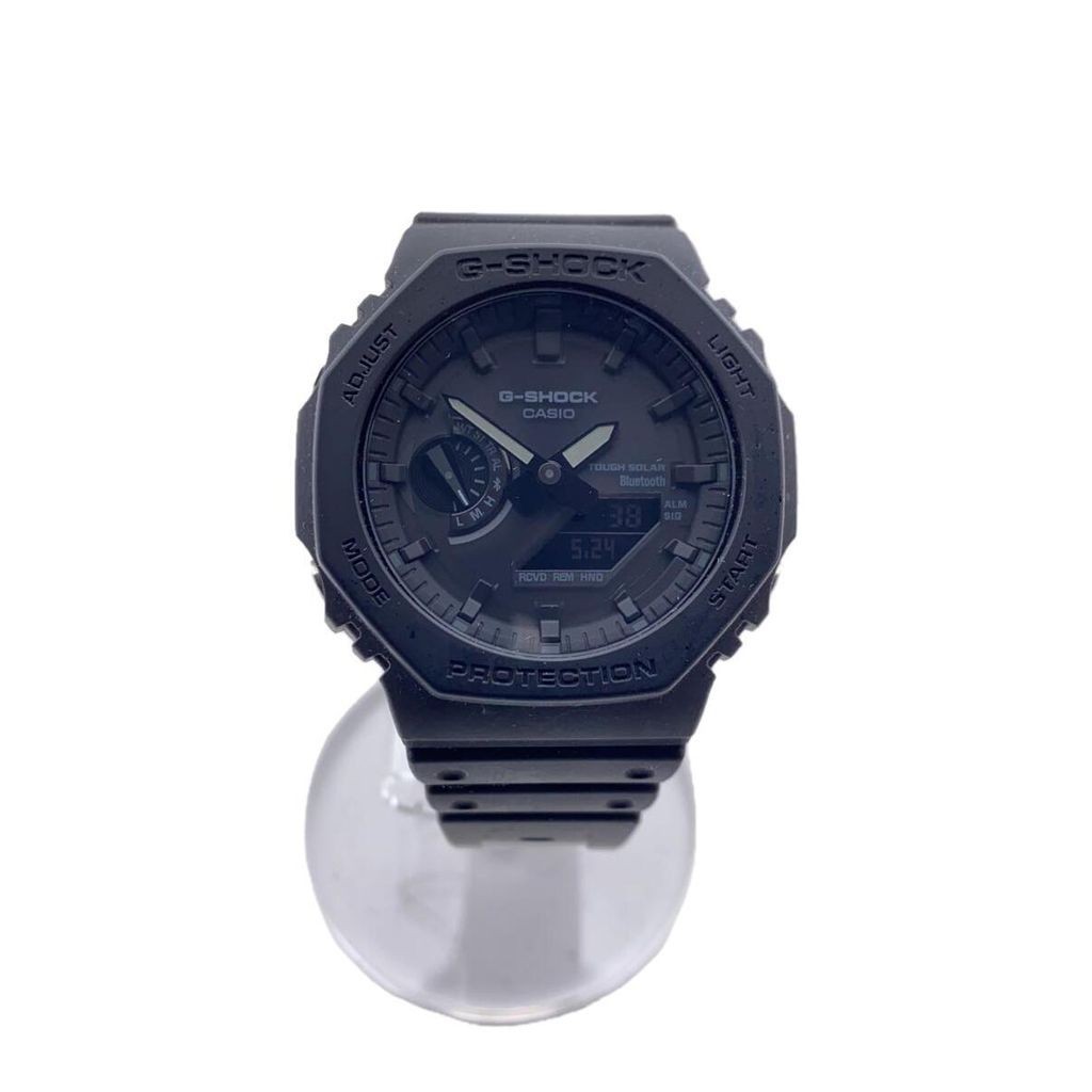 CASIO Wrist Watch G-Shock Black Men's Octagon Direct from Japan Secondhand