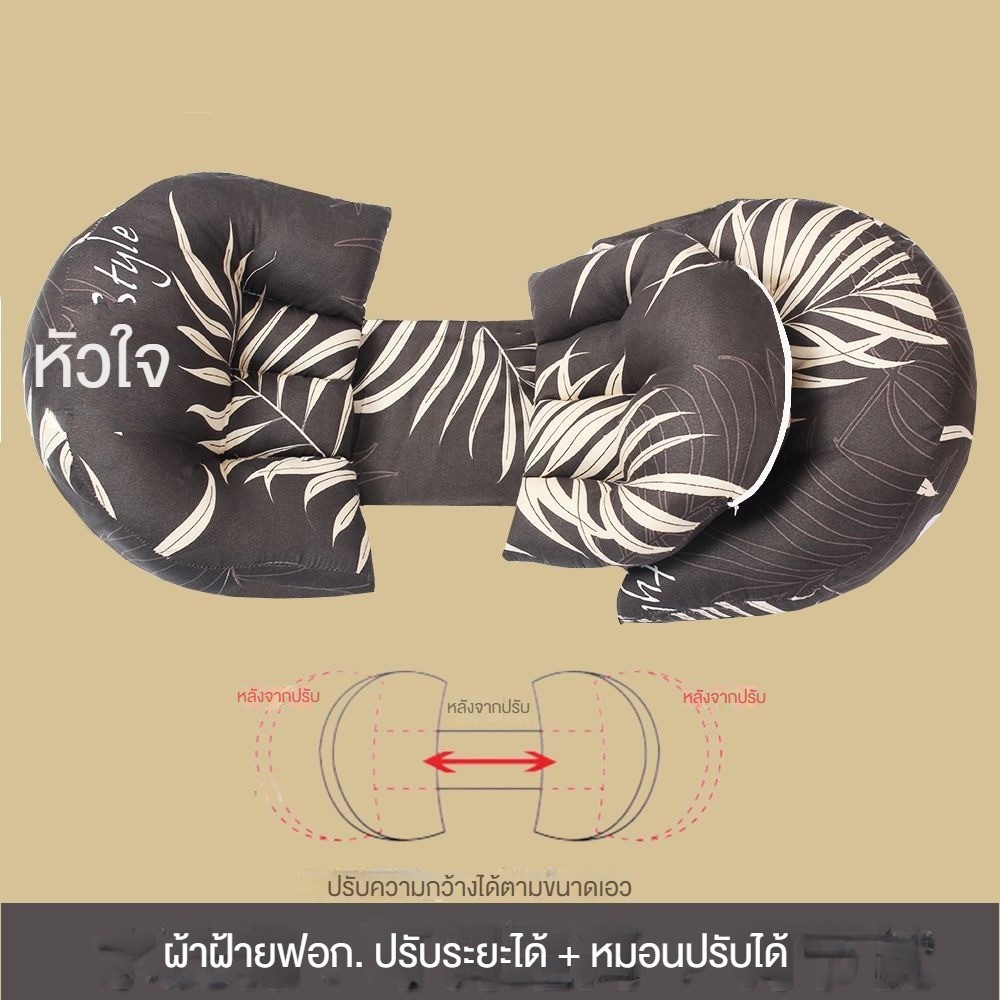 Mosa หญิงตั้งครรภ์เอวสนับสนุนหมอนนอนด้านข้างมัลติฟังก์ชั่ด้านข้างหมอนนอนท้องลาดหมอนการตั้งครรภ์ต้องมีสิ่งประดิษฐ์ [การประกันคุณภาพ