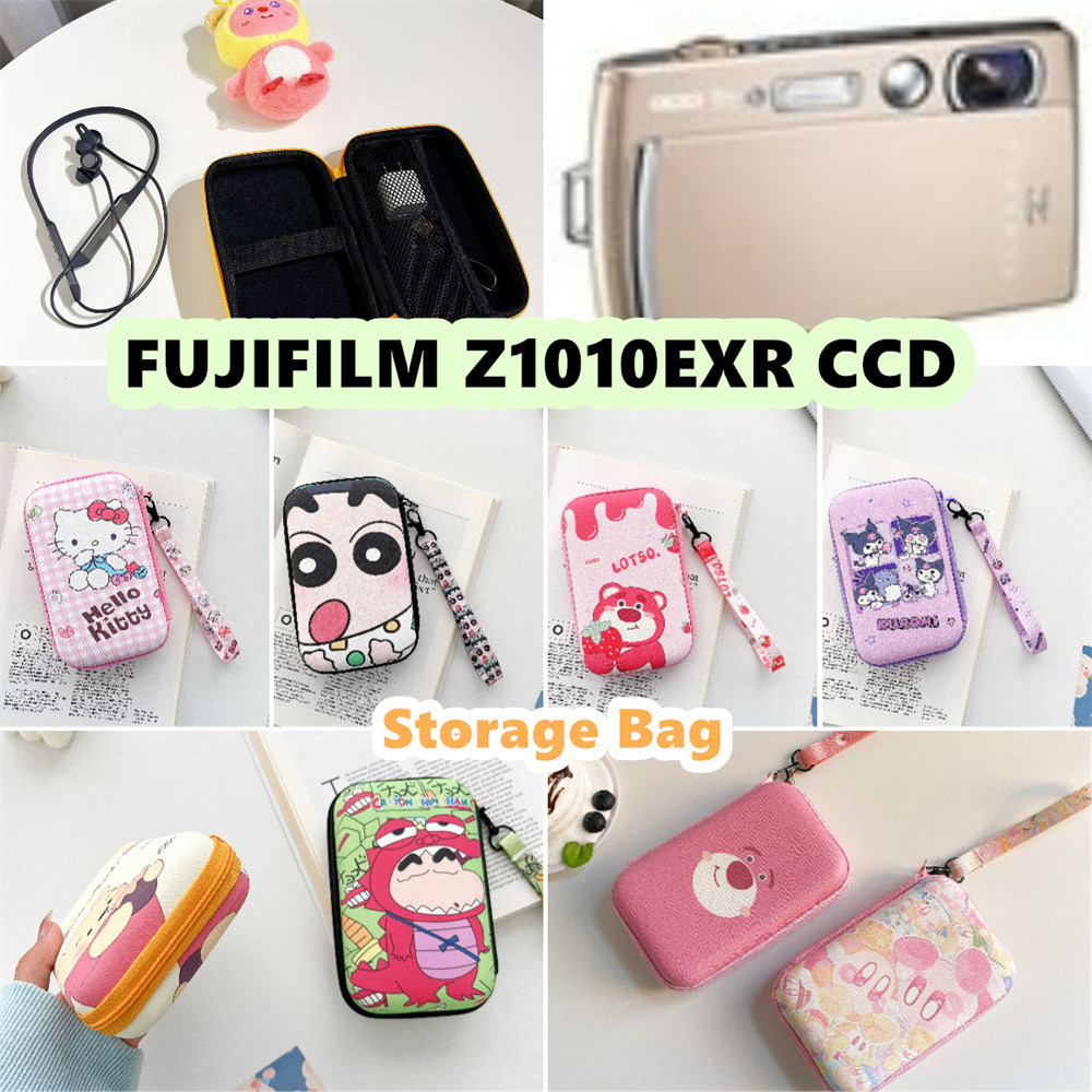 ReadyFor Fujifilm Z1010EXR CCD กระเป๋าเก็บกล้อง 10x16.2 ซม.ขนาดการ์ตูนน่ารักกันน้ํา Anti drop กระเป๋