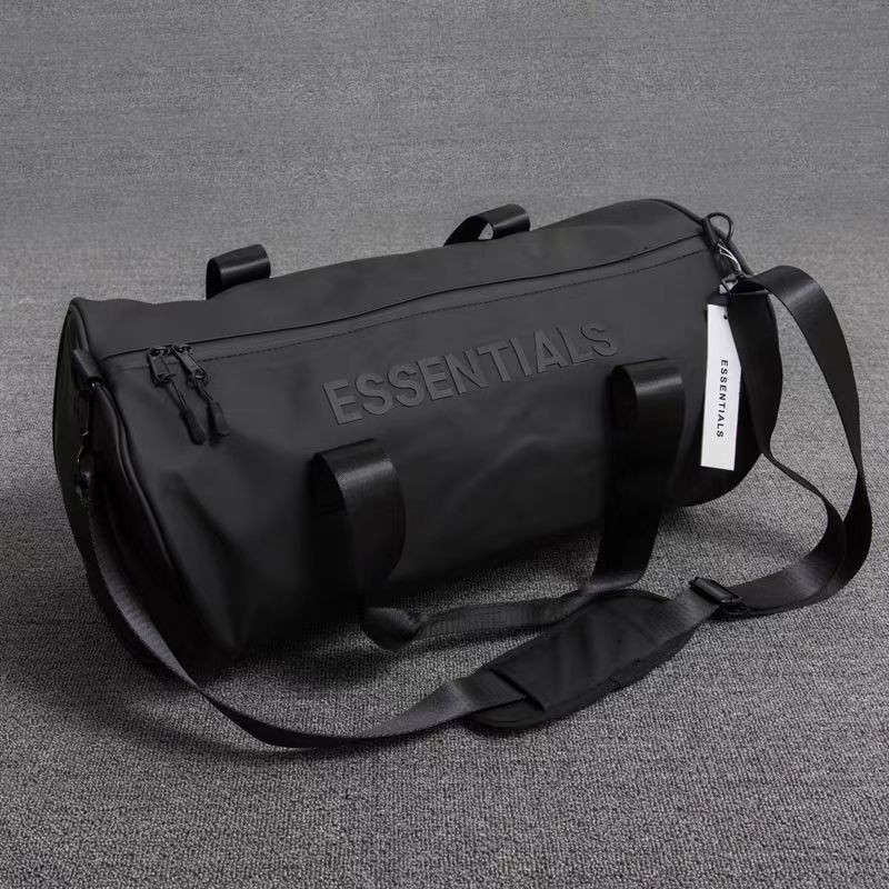 อินเทรนด์ ESSENTIALS กระเป๋าถือขนาดใหญ่กระเป๋าเดินทาง FOG กระเป๋าเดินทางกันน้ําแห้งแยกเปียกกีฬากระเป๋ายิม XAZM