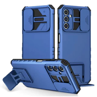 Case for Samsung A14/A24/A34/A54/A15/A25/A35/A55/A05/A05S/S23FE เคสสไลด์ปิดกล้อง กันกระแทก มีขาตั้ง ตั้งได้ กันรอยกล้อง