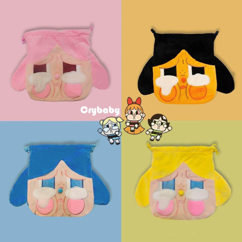 Crybabyกระเป๋าเครื่องสําอาง แบบพกพา ระเป๋าแฟชั่นสําหรับผู้หญิง