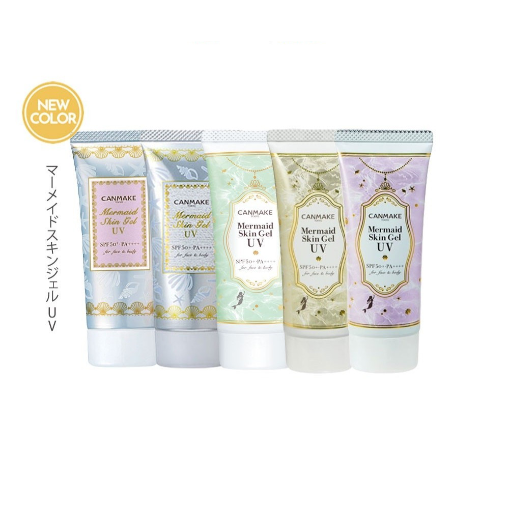 CANMAKE Mermaid Skin Gel UV กันแดด เนื้อเจล ครีมกันแดด ขนาด 40 กรัม