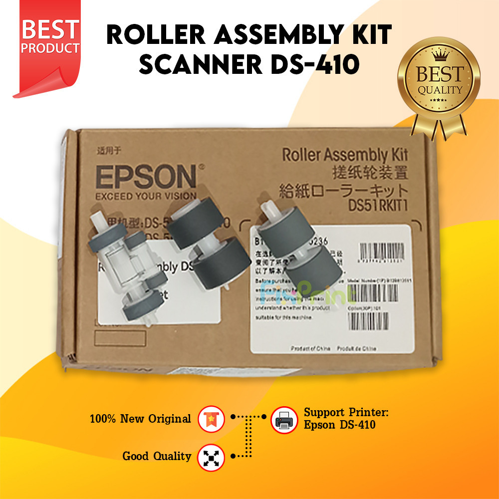 Epson Pick Up Roller Assembly Kit ฟีด Epson DS410 Part Number B12B819381 ใหม่ต้นฉบับ
