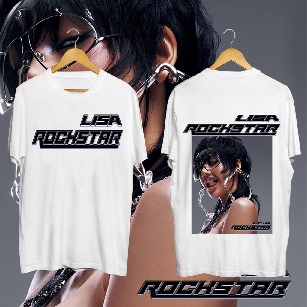 2024 LISA ROCKSTAR T-SHIRT S-5XL S-5XL