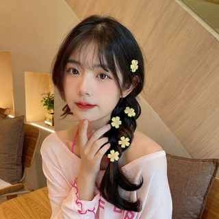 1/5 ชิ้นน่ารัก Mini Peach Blossom กิ๊บติดผม Hairpin อุปกรณ์เสริมสําหรับสาวหวาน