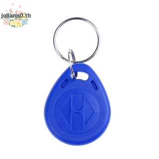 Joliann0 10 ชิ้น TK4100 พวงกุญแจ 125KHZ RFID proximity id การ์ด token แท็กคีย์ fobs NFC th