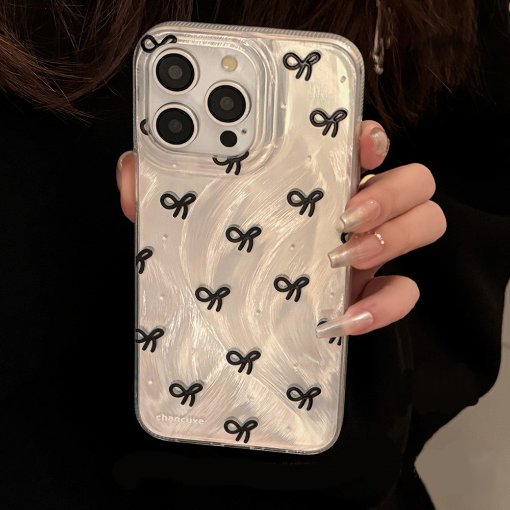 เคสซิลิโคน IMD แบบนิ่ม For iPhone 11 13 16 17 Air 15 Pro Max 12 14 Plus 13promax 14promax 15promax เคสโทรศัพท์มือถือ