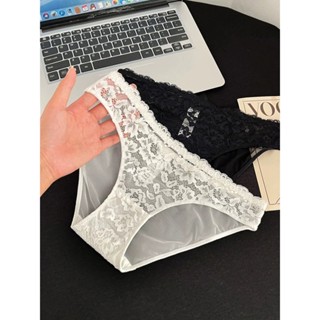 กางเกงชั้นในผู้หญิง ลูกไม้ สไตล์เซ็กซี่ เป้า2ชั้นลดอับชื้อ ก…