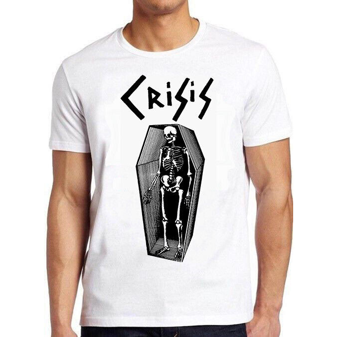 เสื้อยืด Crisis No Town Hall Punk Rock Gift