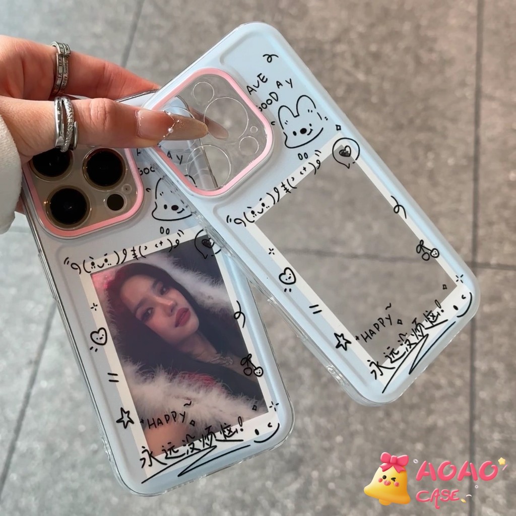 เคส Vivo Y21 Y11 Y17S Y20 Y17 Y16 Y36 Y12 Y15S Y12S Y27 Y20i Y30 Y15 Y91C Y20s Y91 Y35 V29 V27 กรอบรูปลูกสุนัขน่ารัก