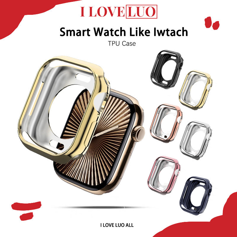 ปลอกป้องกัน TPU นุ่ม for Apple Watch IWatch Series 11 10 46 มม. 42 มม. ฟิล์มป้องกันหน้าจอไม่มีฟิล์ม 