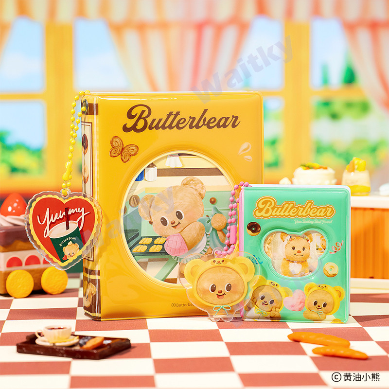 Waitky Butterbear อัลบั้มการ์ด ที่เก็บการ์ดดารา อัลบั้มรูป 3 นิ้ว การ์ตูน ที่เก็บภาพคู่สร้างสรรค์