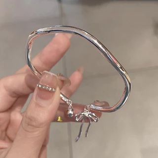 สร้อยข้อมือกระดิ่งเจ้าหญิงโบว์, เครื่องประดับ สร้อยข้อมือ Bestie ปรับได้ พร้อมส่ง