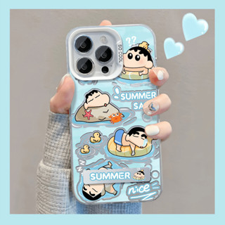 🌼TheOne🌼แบรนด์แนวโน้ม ดูเดิลน่ารักจัง เคส ชินจัง iPhone 17 1…