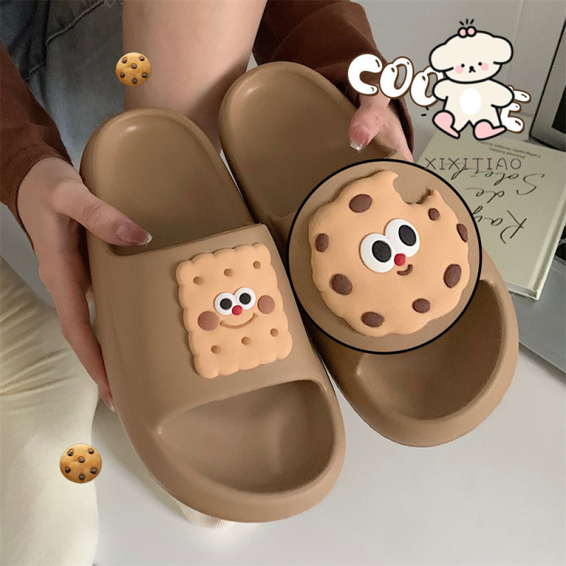Xixitiao รองเท ้ าแตะฤดูร ้ อนบ ้ านในร ่ มสไตล ์ ใหม ่ น ่ ารักสบายนุ ่ มหนา Sole