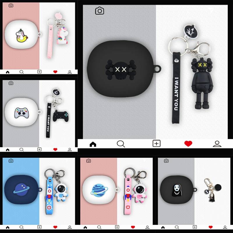 08 SoundPEATS T3 Pro / T3 Pro +/Clip1 /C30 Silicone Protective Case For SoundPEATS T3 Pro