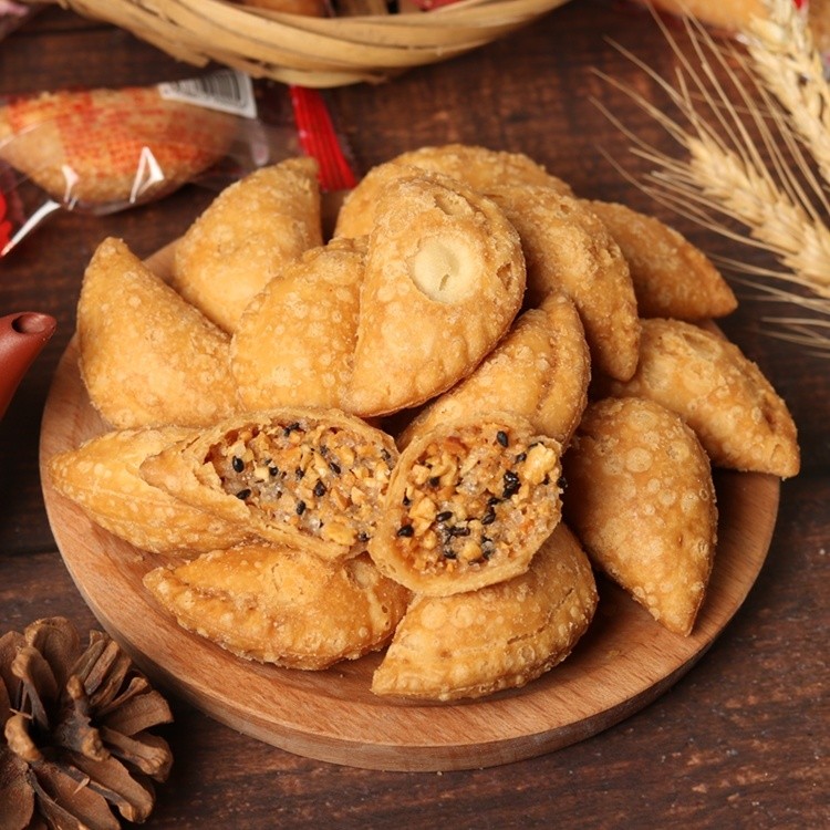 Chaoshan Snacks Snacks Crispy Dumplings Oily Corner กรอบเกี๊ยวทอด Chaozhou อาหารแบบดั้งเดิม 008 ZPM4